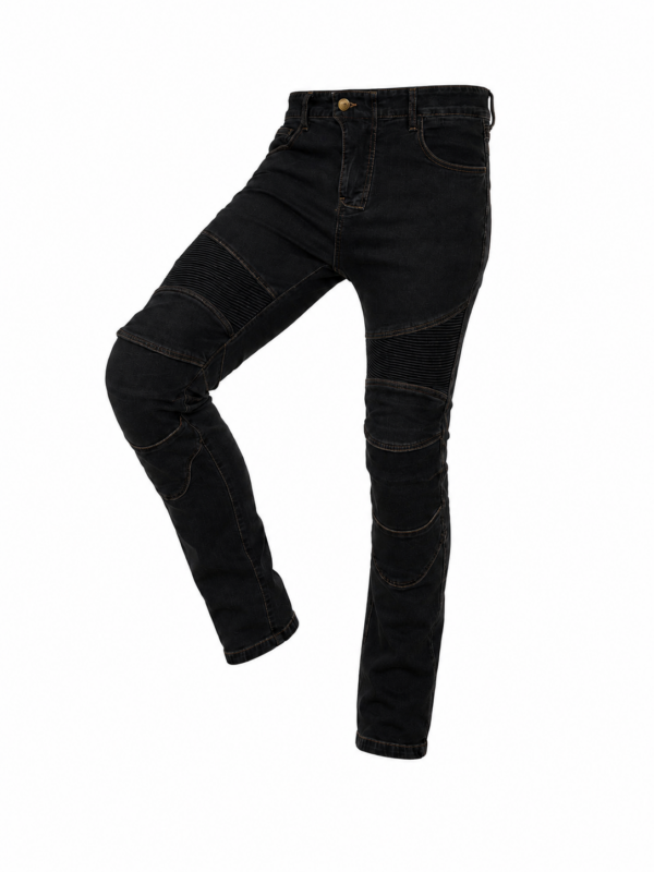 Blugi Moto Negri cu Protectii