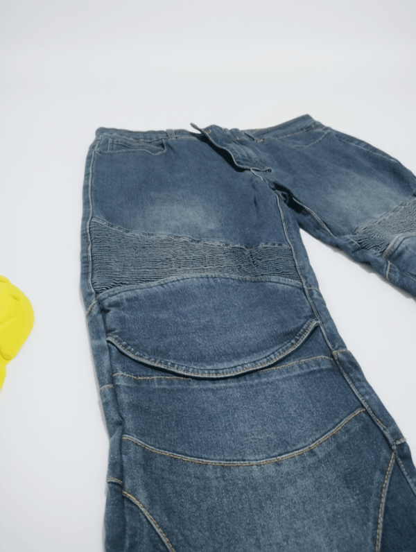 🏍️ Blugi Moto Albaștri cu Protecții CE 2026