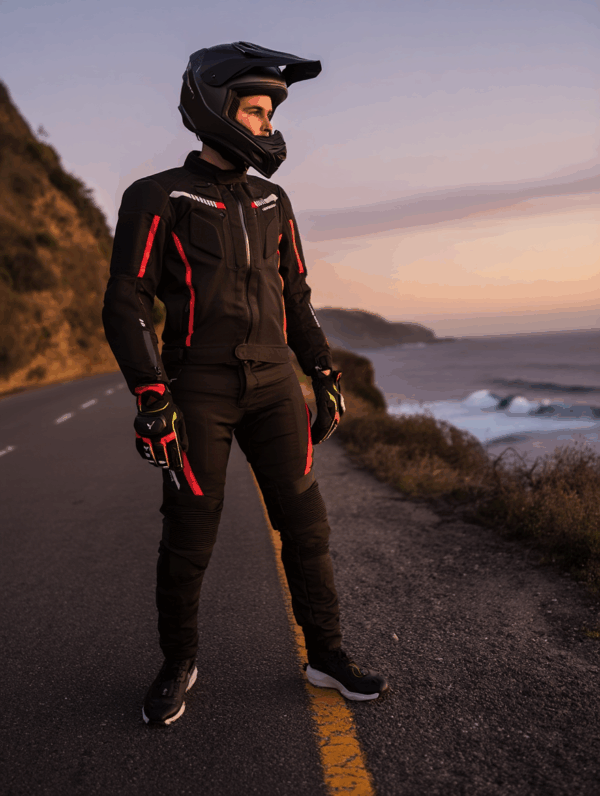 🏍️ Costum Moto de Iarnă Impermeabil cu Protecții CE – GhostRacing - Model 2026