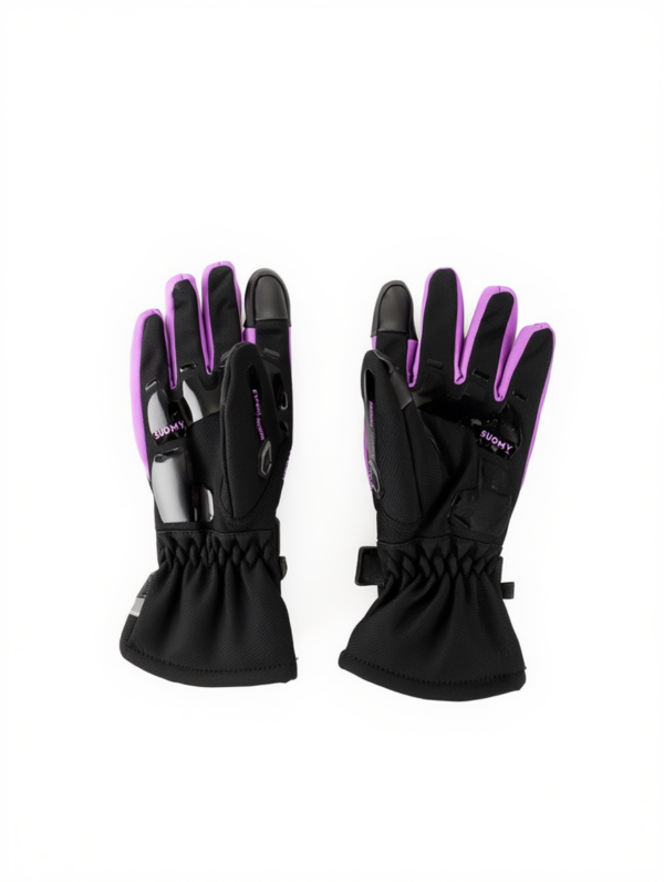 Mănuși moto de iarnă impermeabile de damă – Suomy cu protecții CE 2026