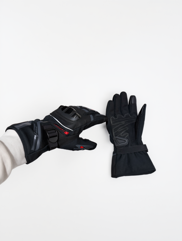 Manusi moto de iarna JCAA impermeabile