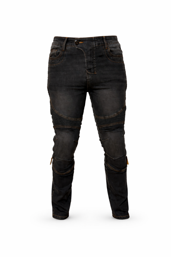 Blugi Moto Kevlar Negri cu Protectii