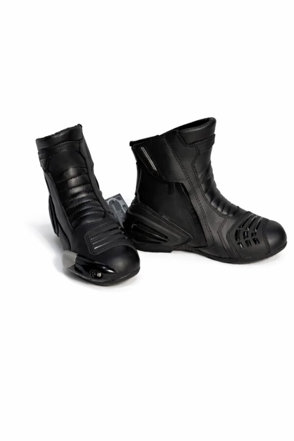 Ghete Moto SM Racewear Adventure din piele naturală