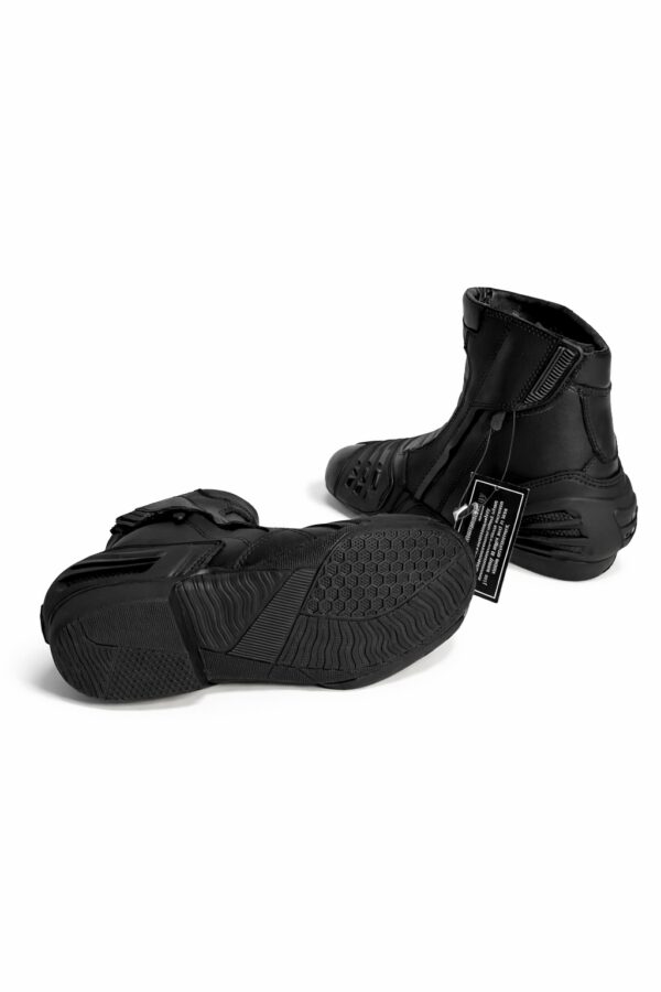 Ghete Moto SM Racewear Adventure din piele naturală
