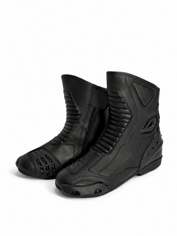 Ghete Moto SM Racewear Touring din piele naturală