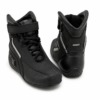 ghete moto negre Astro Seven cu sistem de prindere