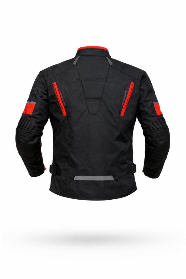 Geaca moto scorpio rosu