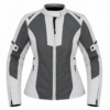 Geaca Moto de vara - Dama SM Racewear Mesh gri - 2 straturi - Protectii CE
