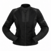 Geaca Moto de vara - Dama SM Racewear Mesh negru - 2 straturi - Protectii CE