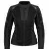 Geaca Moto de vara - Dama SM Racewear Mesh negru - 2 straturi - Protectii CE