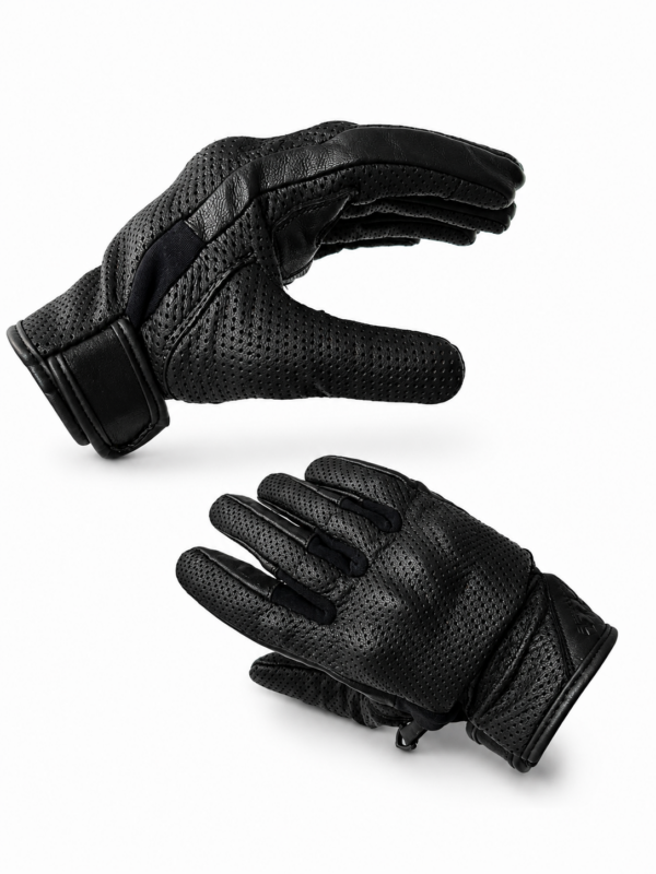 Manusi moto din piele naturala perforata SM Racewear Wendy Dama