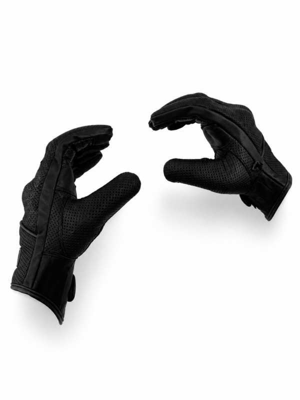 Manusi moto din piele naturala perforata SM Racewear Wind
