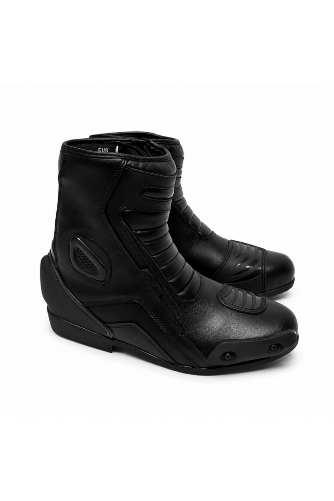 ghete moto cu protecție pentru gleznă, călcâi și degete