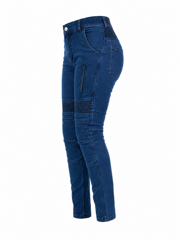 Blugi Moto SM Racewear Chaser Kevlar Dama - Protectii CE