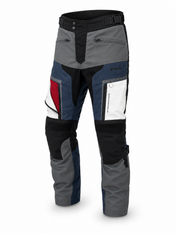Pantaloni Moto Touring PES Carpathian Series – 4 Sezoane, Ripstop 600D EN 17092 Clasa AA, Impermeabili, Protecții CE Level 2