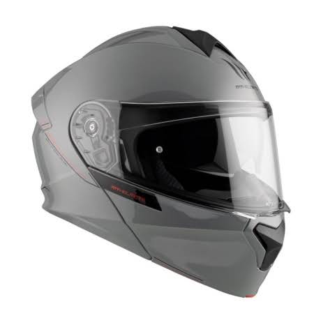 Cască flip-up MT Genesis SV A12 gri pentru motocicletă