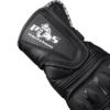 Mănuși Moto Lungi din Piele PES cu Protecții TPU, Touchscreen și Ventilație – Negru