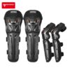 Set genunchiere și cotiere moto Motowolf, reglabile, prindere Velcro cu eliberare rapidă, ventilate, protecție Shell certificată CE, model 1010 Long