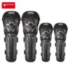 Set genunchiere și cotiere moto Motowolf, reglabile, prindere Velcro cu eliberare rapidă, ventilate, protecție Shell certificată CE, model 1010 Long