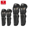 Set genunchiere și cotiere moto Motowolf, reglabile, prindere Velcro cu eliberare rapidă, ventilate, protecție Shell certificată CE, model 1010 Long