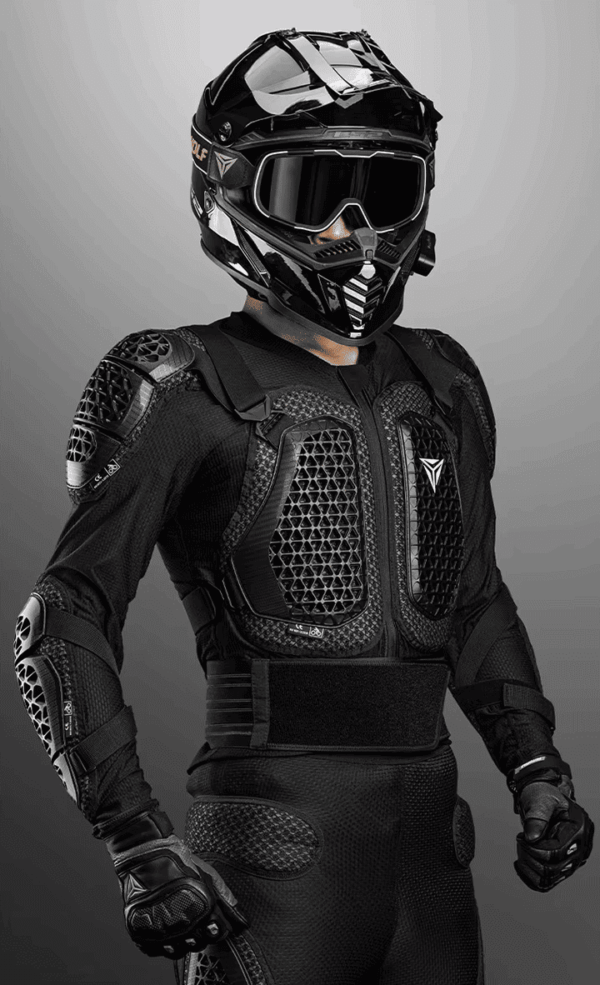 Armură Moto Certificată Motowolf – Protecție Nivel 2 pentru Stradă, Off-Road, ATV și Bicicletă