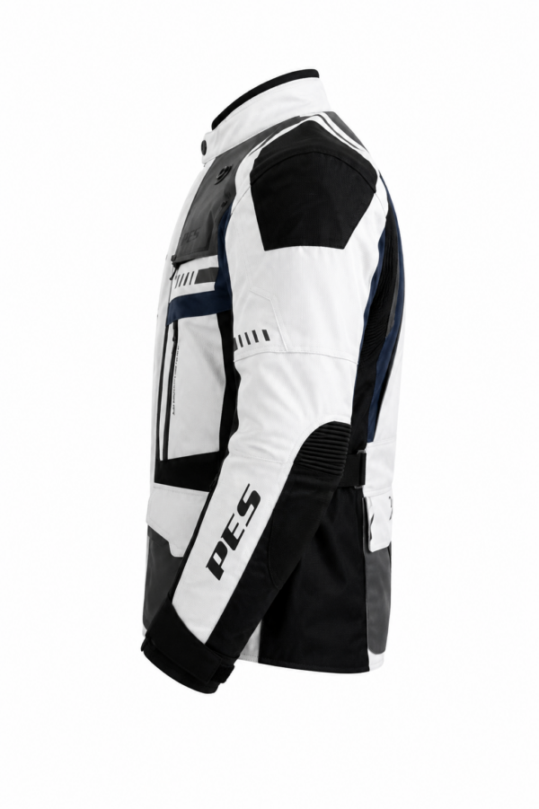 Geacă Moto Touring PES Carpathian Series – Ripstop 600D, Impermeabilă, EN 17092 Clasa AA, Protecții CE Level 2, 4 Sezoane