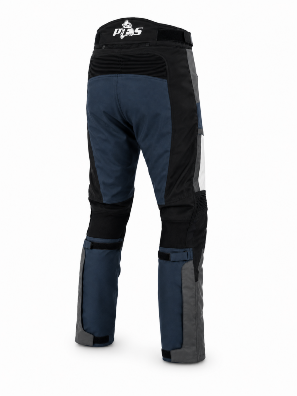 Pantaloni Moto Touring PES Carpathian Series – 4 Sezoane, Ripstop 600D EN 17092 Clasa AA, Impermeabili, Protecții CE Level 2