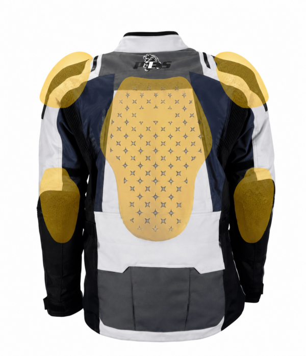 Geacă Moto Touring PES Carpathian Series – Ripstop 600D, Impermeabilă, EN 17092 Clasa AA, Protecții CE Level 2, 4 Sezoane
