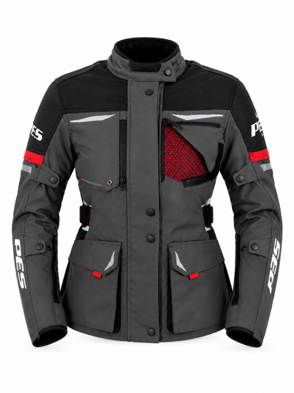 Geacă Moto Touring Damă PES Carpathian Series – All Season, Impermeabilă, Protecții Level 2, Certificare AA