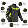 Geaca Moto FreeWay - Touring, All Seasons, Protectii CE Level 2