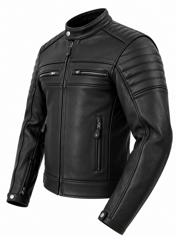 Geaca moto SM Racewear Colt - Piele naturala, Protectii CE