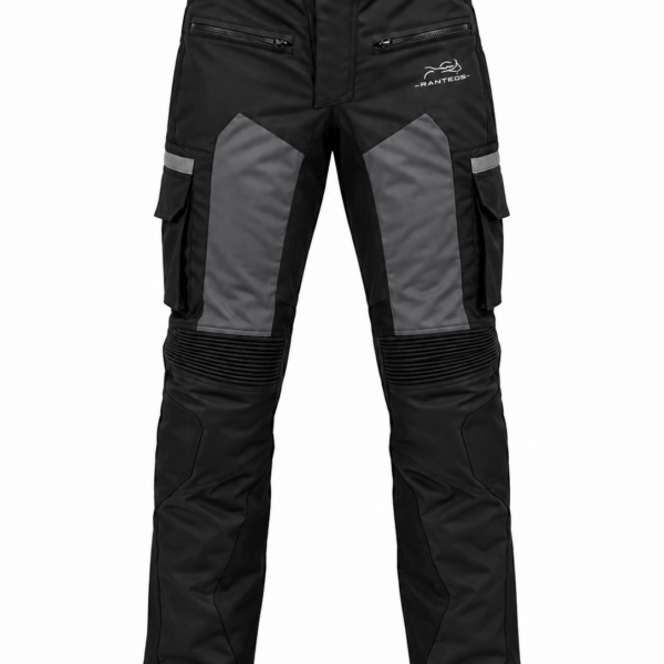 Pantaloni Moto Ranteos - Touring, Mesada termica detasabila, Protectii incluse