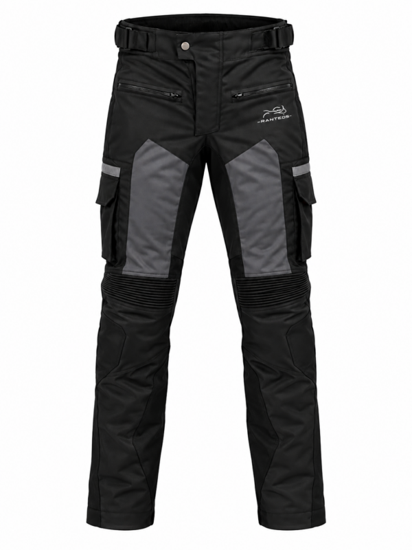 Pantaloni Moto Ranteos - Touring, Mesada termica detasabila, Protectii incluse