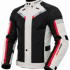 Geaca Moto GhostRacing Alb - AllSeason Impermeabila