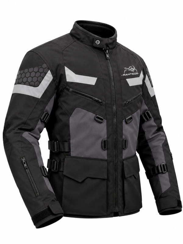 Costum Moto Ranteos Touring – Cordura 600D, Protecții CE, Mesadă Termică Detașabilă